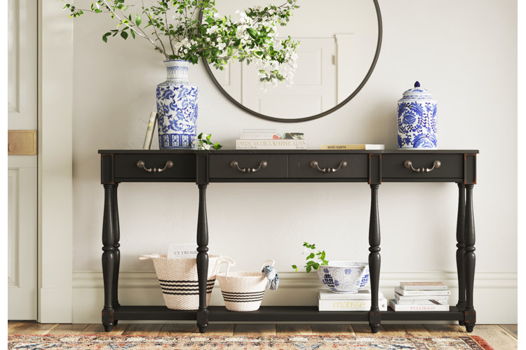 Traditional deals entryway table